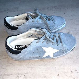 Golden goose suede sneakers
